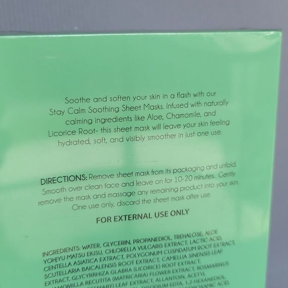 Give Them Lala Skin - Stay Calm Soothing Sheet Masks Set - Picture 7 of 9